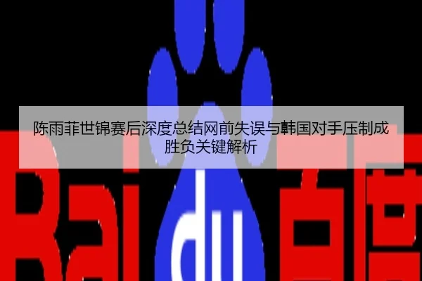陈雨菲世锦赛后深度总结网前失误与韩国对手压制成胜负关键解析